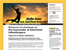 Tablet Screenshot of luftsolfanger.dk